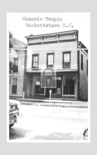 Masonic Temple Hackettstown New Jersey NJ - Reprint