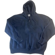 GAP Logo Full-Zip Navy blue Hoodie size SMALL