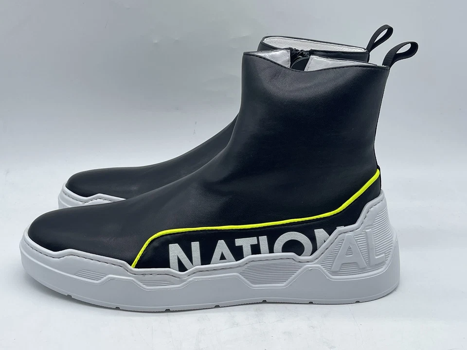 Disfraz National 7533 B Nappa Sport Nero Negro/Blanco/Neón Para Hombre 9 Exhibición Foto 4 de 4