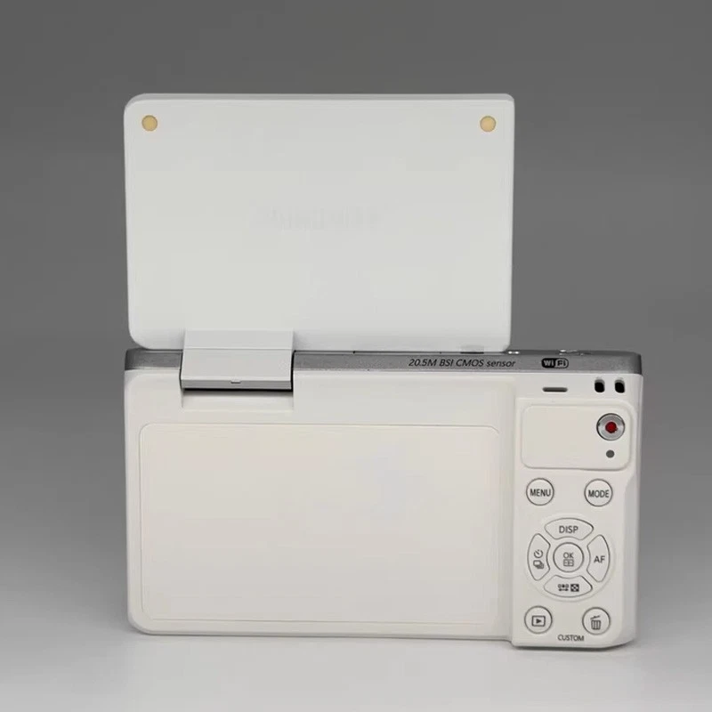 Cámara Samsung NX Mini blanca de 20,5 MP con lente zoom NX-M 9 mm Foto 4 de 4