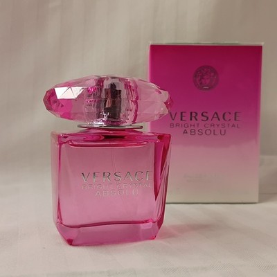 Versace Bright Crystal Absolu Eau de Parfum 1.0 oz 30 mL Perfume Spray NIB 