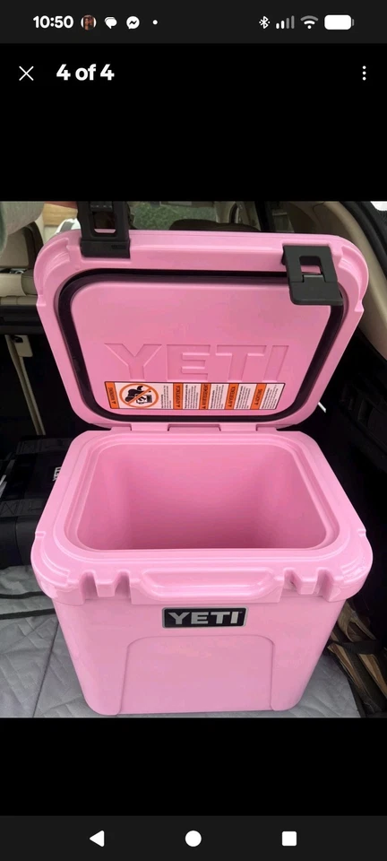 Yeti Roadie 24 Enfriador Duro Raro Power Pink ¡Edición Limitada! Foto 3 de 4