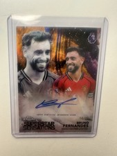 Topps Chrome Premier League 2026 Bruno Fernandes Superstar Sensations Auto /25