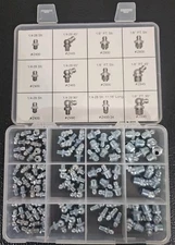 Mize Wire 100 Pc SAE Grease Fitting Assortment, ZA100