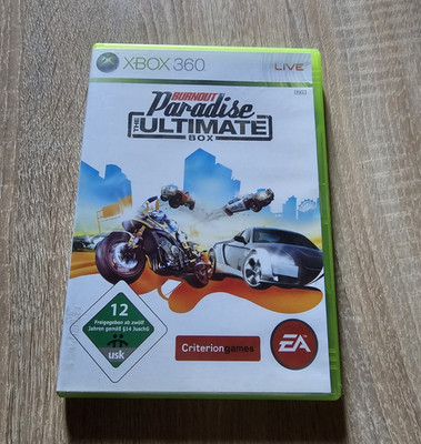EA Burnout Paradise: The Ultimate Box Xbox 360 PAL USK 12 inkl. Handbuch
