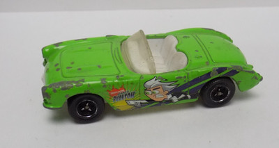 MATCHBOX-1999 MATTEL MATCHBOX - 1957 CORVETTE -DANNY PHANTOM / NICKELODEON-LOOSE