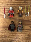 LEGO Star Wars Minifigure Lot Ahsoka Tano, Darth Malak, Gar Saxon, Moff Gideon