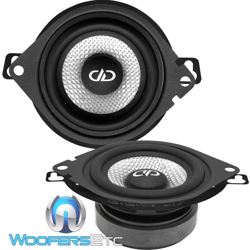 PK DD AUDIO D-FR 2.75" ALTAVOCES DE TABLERO DE COCHE TWEETERS DE GAMA MEDIA + SOPORTES METÁLICOS DE 3.5" Foto 2 de 4