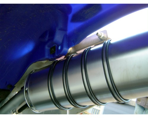 Pot d'Echappement GPR FURORE NERO Approuvé YAMAHA YZ 426 F 2000 > 2002 - Photo 2/4