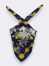 Vintage Burberrys Handkerchief Neckerchief Bandana Pocket Square Gift