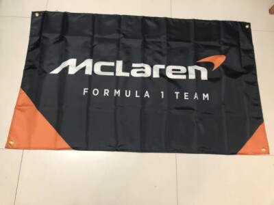 McLaren f1 racing Banner flag race Flag 3x5ft Garage Wall Art Outdoor workshop