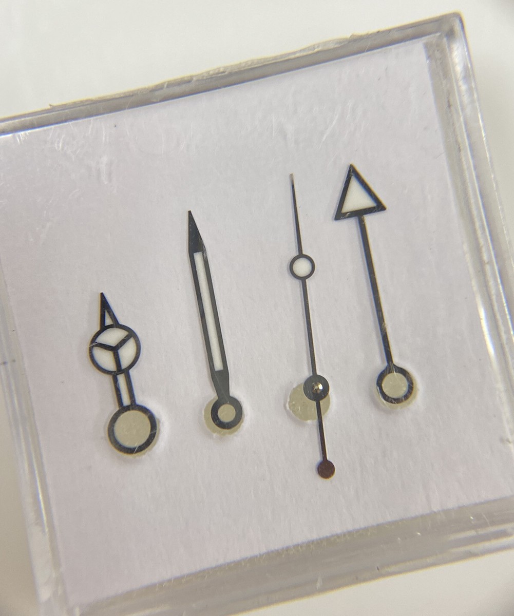 ホビー・楽器・アート w Swiss Made Steel Hands w/ Silver Arrow for Rolex GMT Master II