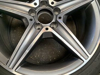 4 Orig Mercedes-Benz Summer Wheels AMG 225/45 R18 95Y C W205 4 Orig Mercedes-Benz Summer Wheels AMG 225/45 R18 95Y C W205