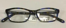 7 For All Mankind Eyeglass Frames Channel Lapis 50-16-142 - B5