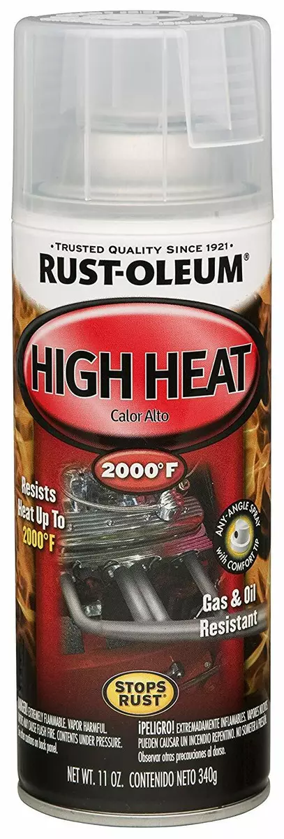 Rustoleum high heat clear clearance