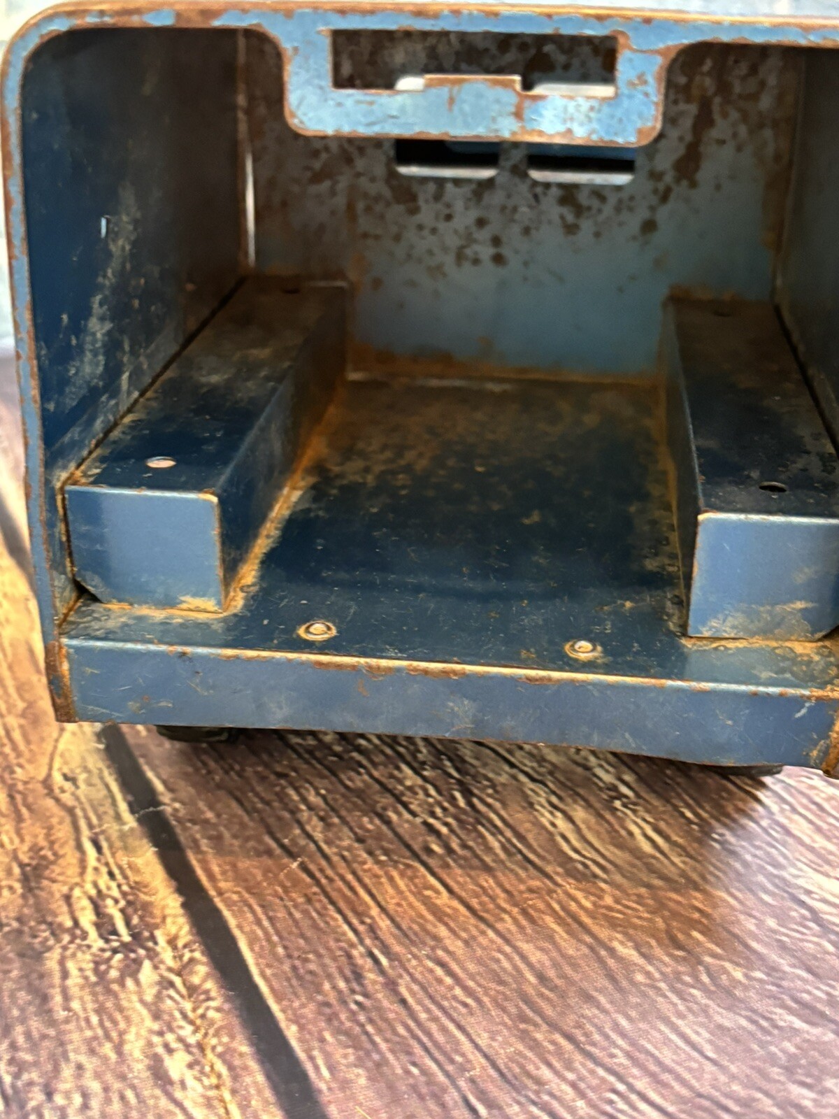 Tonka Toys Blue Service Truck w/Ladder 1959 eBay