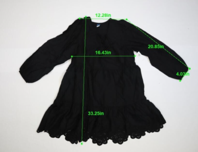 long sleeve mini swing dress old navy Old Navy Womens Black Rib knit Long Sleeve Mini Swing Dress Size Medium
