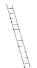 SINGLE SECTION ALUMINIUM STEP LADDER PRO - 11 TREADS/ RUNGS CERTIFICATE EN-131