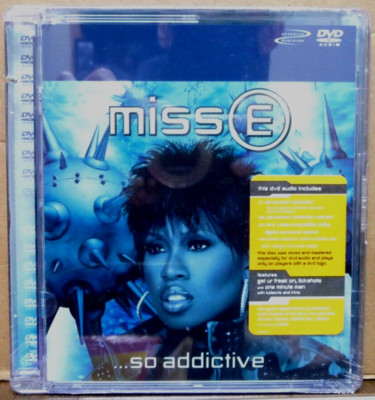 MISSY ELLIOTT- Miss E...So Addictive [DVD AUDIO] BRAND NEW & SEALED Hype Sticker