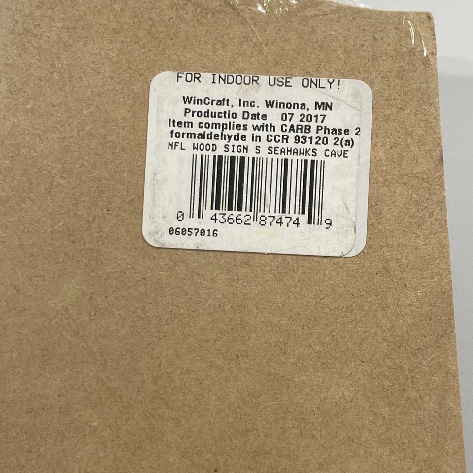 Настенный знак Seattle Seahawks FAN CAVE Where There's No Offseason 11 x 17 дюймов нераспечатанный - Изображение 4 из 4