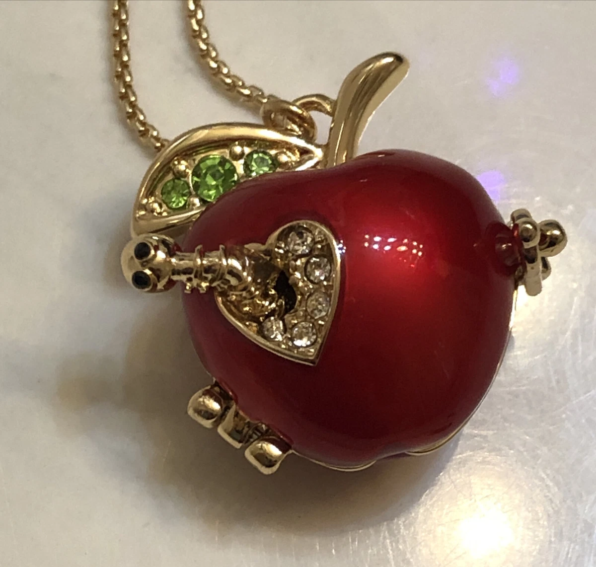 Apple locket cheap