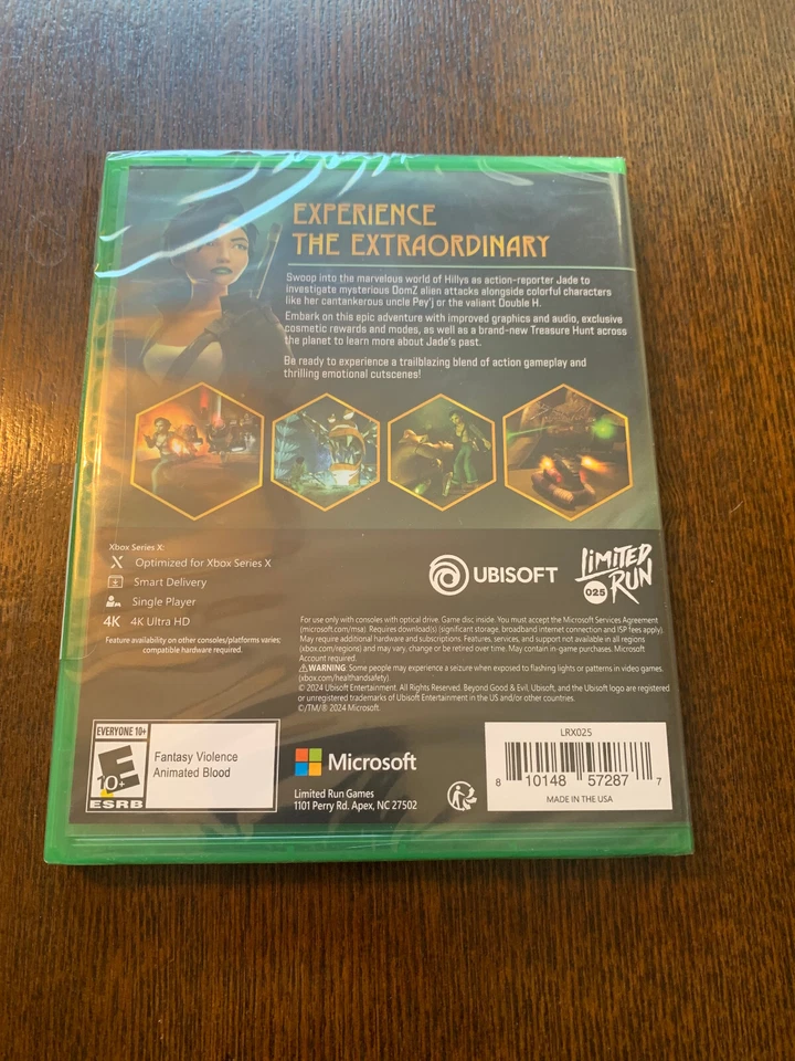 Beyond Good and Evil Xbox 20th Anniversary Edition Microsoft Limited Run #25 New - Image 2 of 4