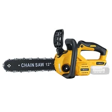 Fit DEWALT 20V MAX Battery Brushless 12 in. Compact Cordless Chainsaw w/2 chains