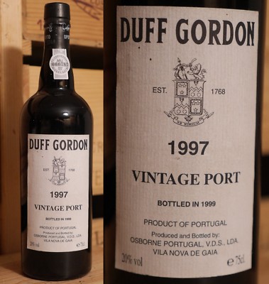 1997er Duff Gordon - Vintage Port - Top Jahrgang  *****