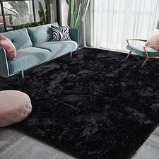 Luxury Fluffy Area Rug Modern Shag Rugs for Bedroom Living Room, Super Soft a...