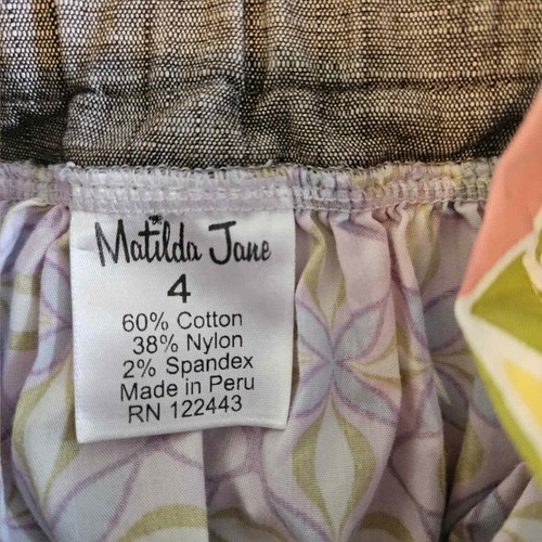 Matilda Jane knot top sz 4 - Picture 4 of 4
