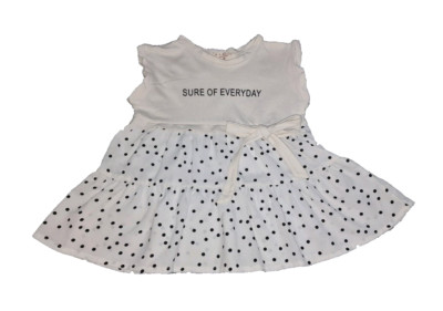 Baby Girl Dress , Colour white ,  Size 9-12 Months