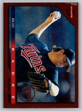 💎1996 Score Baseball Dugout Collection #63 Brad Radke - 💎