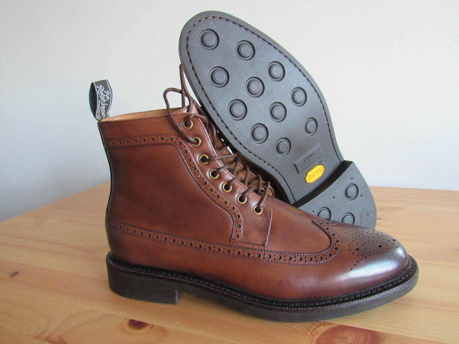 Polo Ralph Lauren Leather Asher Wingtip 