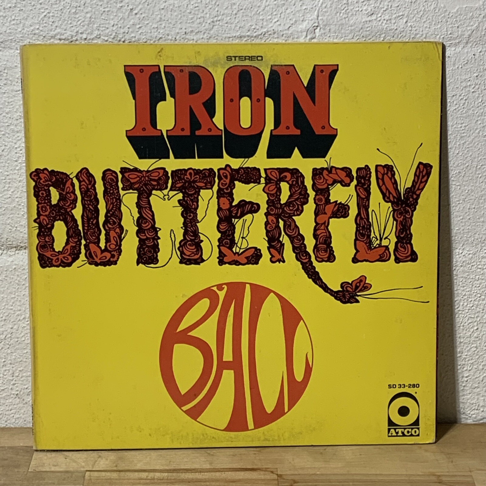 IRON BUTTERFLY: "Ball" (ATCO) - 1969 SD 33-280 12" LP Gatefold Edition EX/VG