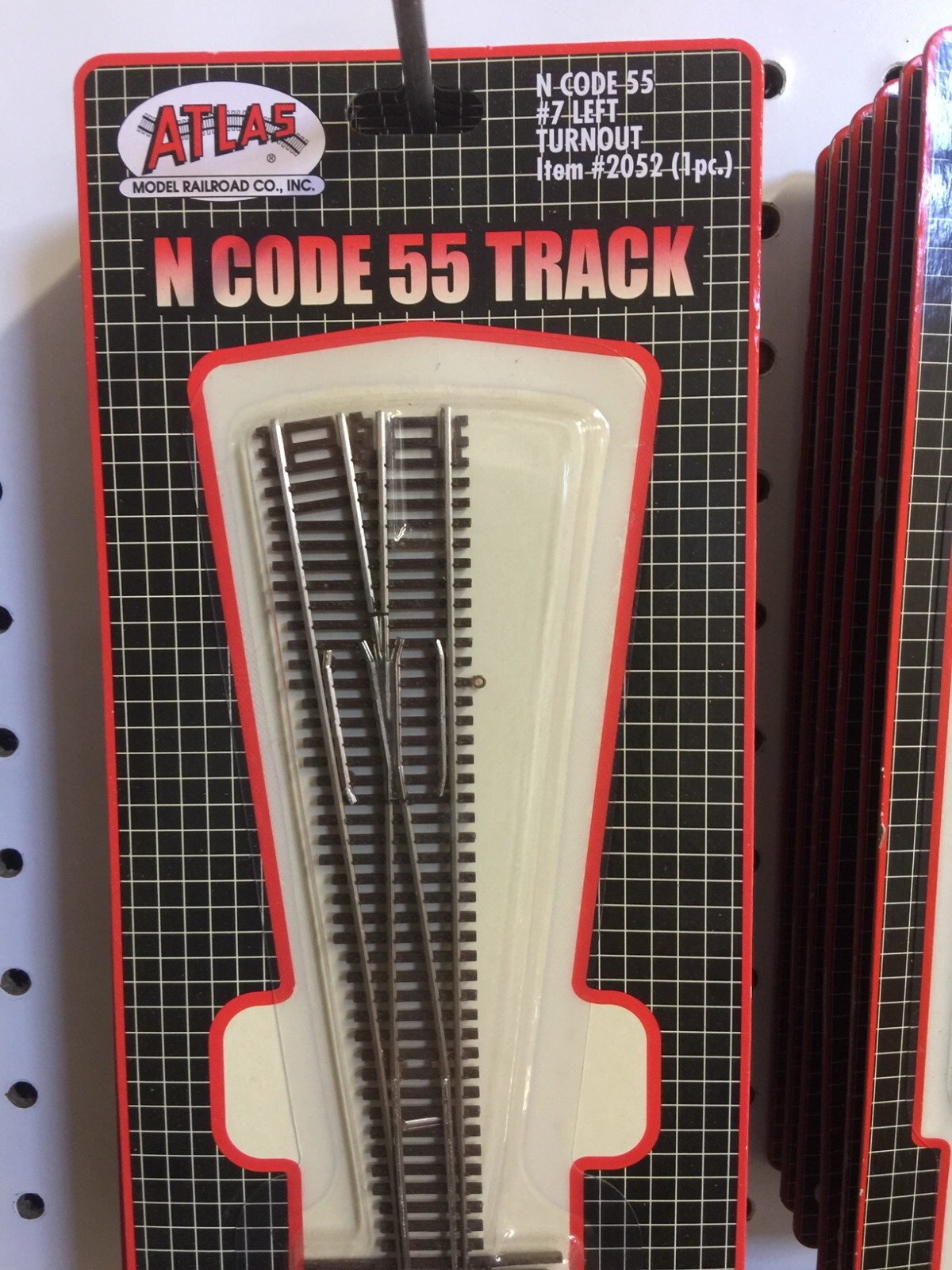 atlas ATL 2052 N CODE 55 #7 LEFT HAND TURNOUT | eBay