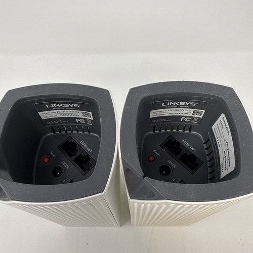 Set of 2 Linksys WHW03 V2 Velop Intelligent Tri-Band WiFi Mesh Router - Tested - Picture 7 of 24