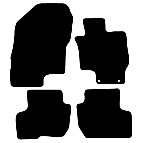 For Mitsubishi Outlander PHEV 2014 + Fully Tailored Black Car Floor