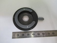 VINTAGE AO AMERICAN DIAPHRAGM IRIS OPTICS MICROSCOPE PART AS PICTURED R4-A-17