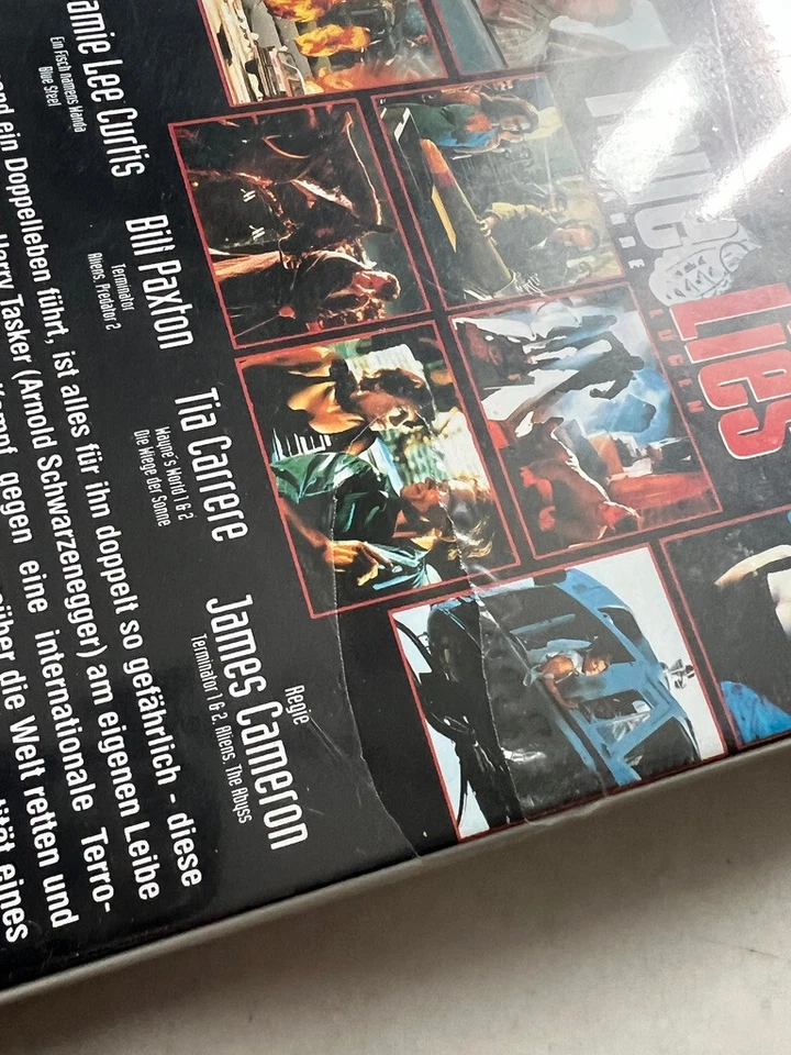 True Lies / Wahre Lügen VHS Video Kassette neu in Folie Sealed Schwarzenegger - Bild 3 von 3