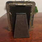 Vintage Set Of 2 Metal Enamel Picture Frames Robot Train 2x3” Picture Colorful — photo 9