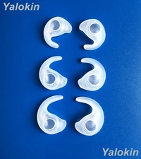 6pcs (CL-WRM) S/M/L L+R Side Stabilizer Ear Tips Gels for Jawbone ERA Red Streak