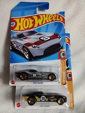 HotWheels Fast Felion. Set of 2. HW Turbo. 2 Variations of Fast Felion.