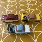 3 X DINKY & CORGI VINTAGE DIECAST MODELS of TRIUMPH HERALDS.