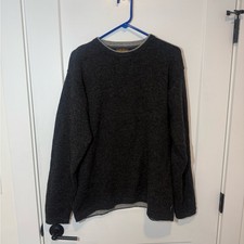 Vintage Woolrich Wool Crewneck Sweater. Casual, Preppy, outdoor pullover. Size L