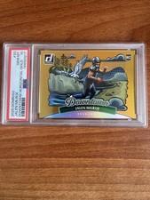 2025 Donruss Jalen Milroe Downtown Gold /10 #20 PSA 10