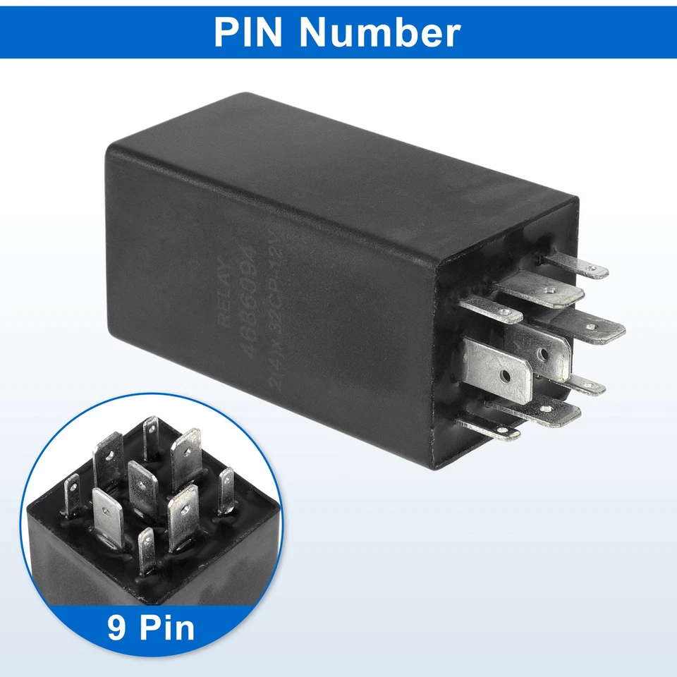 LED Turn Signal Flasher Relay for Jeep Grand Cherokee 1999-04 3685815 4686094 Foto 4 de 4