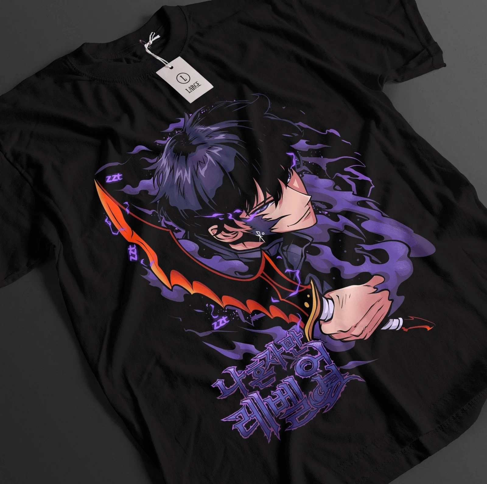 Camiseta Solo Leveling Sung Jinwoo Liu Zhigang