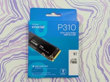Crucial P310 1TB - PCIe 4.0 x4 M.2 Internal NVMe SSD - New Factory Sealed
