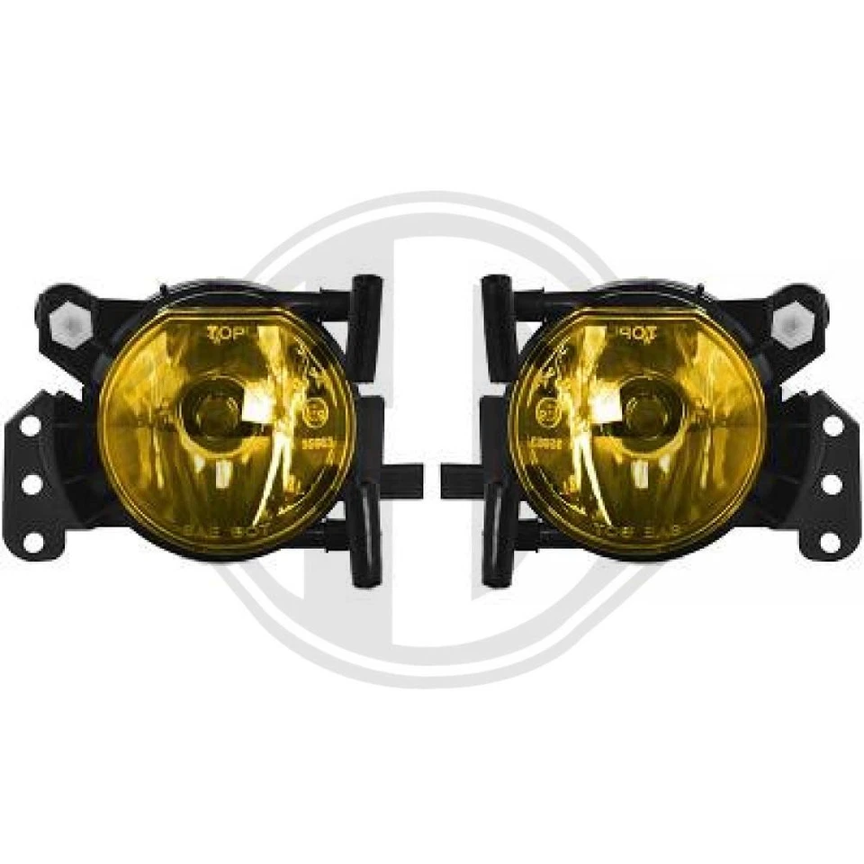 Nebelscheinwerfersatz vorne beidseitig gelb für BMW X3 E83 3er Touring E91 E90 - Bild 1 von 1