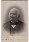Marvin Gates Id'd 80 Year Old Man Lima Ohio Antique Cabinet Card Photo — photo 1